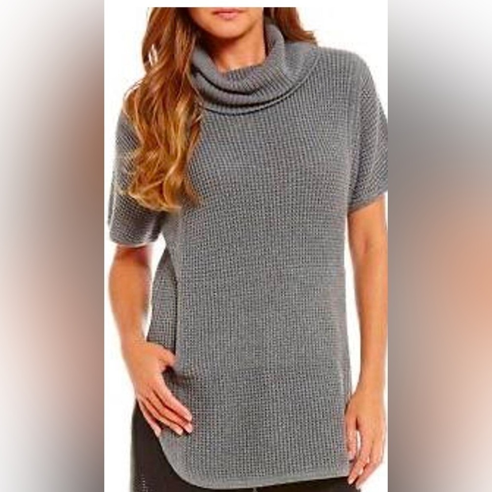 Ugg Cowl Neck Short Sleeve Sweater - Picture 1 of 8